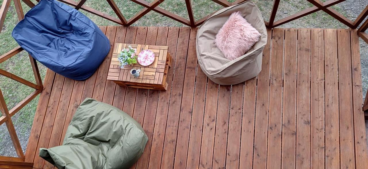 Cliffside Cottage Kazbegi Bagian luar foto